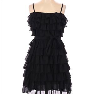 Juicy Couture black ruffled tiered short dress - 4
